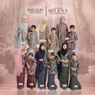 ANGGUN COTTON Baju Kurung Selena Sedondon Material Dobby Dubai Silk Cutting Kedah