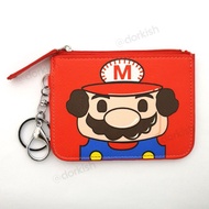 Nintendo Super Mario Ezlink Card Pass Holder Coin Purse Key Ring