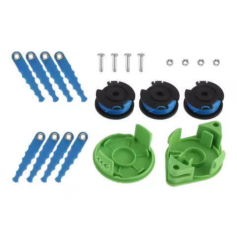 21pcs/set 29092 29252 String Trimmer Blade Replacement Spool Screw Nut Cap fit for Greenworks 24V 40
