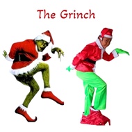 Santa Grinch Christmas Costume Grinch Santa Costume