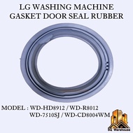 WD-7510SJ WD-HD8912 WD-R8012 WD-CD8004WM LG Washing Machine Door Gasket Seal Rubber Mesin Basuh Gask