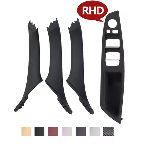 RHD Right Driver Cars Interior Armrest Door Handle Replacement 4PCS Set BMW 5 Series F10 F11 520i 52