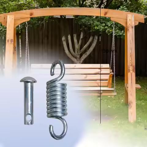 Cross Swing Spring Steel Extension Spring Stable Home Hammock Spring for Swings Hammocks Hanging Cha