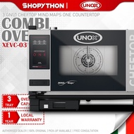 UNOX CHEFTOP MIND.MAPS 3 GN1/1 ONE Countertop XEVC-0311-E1RM (5000W) Combi Oven Smart Baking Cooking LCD Touch Screen