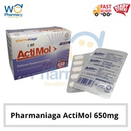 Pharmaniaga Actimol 650mg 10s/strip Paracetamol 650mg