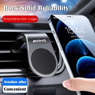 Mercedes Benz Amg Car Air Conditioning Vent Phone Holder Mini Magnet Suction L-shaped Smartphone Hol