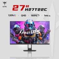KTC 27" 2K WQHD 180Hz 1ms Fast IPS Adjust Stand 2560×1440 Gaming Monitor Adaptive-Sync Low Blue Ligh