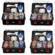 HOT Beyblade Burst Bey Blade Toy Metal Funsion Bayblade Set Storage Box With Handle Launcher Plastic Box Toys For Childr 6ZSB T7GSBXBX