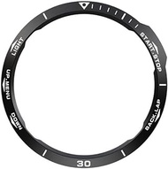 For Garmin Fenix 6X/6X Pro/6X Sapphire 5 6 Watch Bezel Stainless Steel Sculptured Time Units Adhesive Anti-scratch Cover Rings