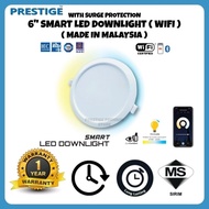 SMART WIFI LED DOWNLIGHT 6''18W ROUND DOWNLIGHT/SMART LED RECESSED DOWNLIGHT/SIRIM