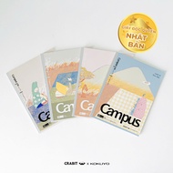 Dotted horizontal notebook B5 A5 80 pages Crabit x Kokuyo Campus Land of Too-Shy Kokuyo Campus noteb