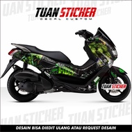 Sticker striping Decal Yamaha Nmax Sticker Decal Nmax Sticker Nmax striping Nmax Sticker Nmax Hulk