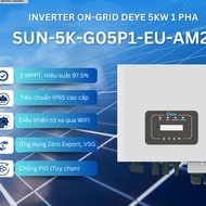 Inverter Deye grid-connected 1 phase 5kW | SUN G05P1-EU-AM2