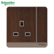 [SG Seller] Schneider AvatarOn 13A 250V Switched Socket Wood Hotel Socket