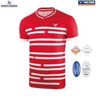 Special Price T-Shirt Victor Tournament Player Series Badminton Jersey T-80036 D Red