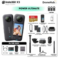 Insta360 X3/ONE X3 – 5.7K 360° Waterproof Action Camera