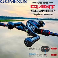 【Gomexus】GS-98 TORAY Carbon Reel Handle For Shimano Antares Curado Daiwa Steez Baitcasting Fishing R