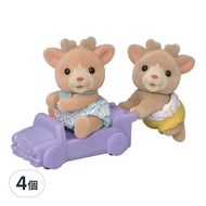 EPOCH Sylvanian Families 森林家族 馴鹿雙胞胎玩具 3歲以上