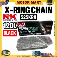 100% ORIGINAL JAPAN RK 525 KRX X-RING Chain 120L Rantai 120L