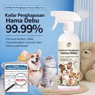 Bed Mite Spray 500ml Kills 99.9% Dust Mites Fresh Scent Safe for Kids & Pets bed bug spray Cat Flea 