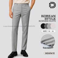 🇲🇾 DESINCE Men Long Pants Man Formal Pants Smart Casual Office Pants Suit Seluar Panjang Lelaki MP 1