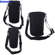 JOYEX Sport Cup Covers Bag, Neoprene Black Water Bottle Cover Bag, Holder Pouch Portable 18/36/64oz 