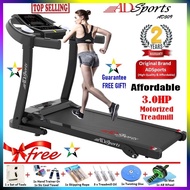 CSMall: 2 Year Warranty - FREE 8Gifts - 3.0HP ADSports AD509 Home Exercise Gym Fitness Electric Motorized Treadmill Running Machine Mesin Senaman Aerobik Lari 跑步机