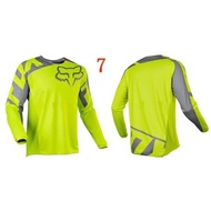 【热卖】FOX户外T恤降服山地自行车骑行夏季越野摩托车透气长袖速干速降服20250818