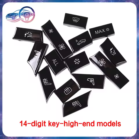 A/C Button Caps for BMW 5/6/7Series F10 F18 F12 F07 F01 F02 E70 E71 G11 G12 Climate Control Knobs Se