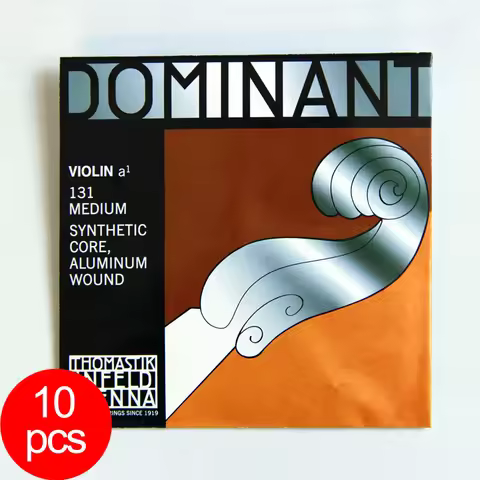 10 Pcs Violin E A D Strings 4/4 Violin Strings Thomastik Dominant 135B 135 A DStrings Sythetic Core 