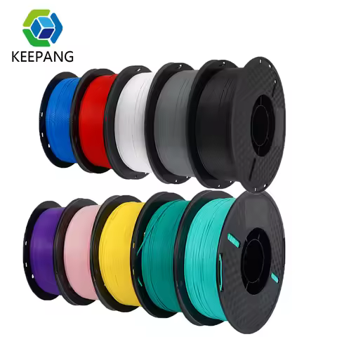 KEEPANG PLA/HS-PLA/PETG/Silk PLA 3D Printer Filament 1.75mm Mix Color 5Rolls High Speed PLA Printinn