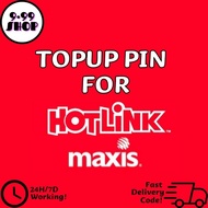 MAXIS/HOTLINK TOPUP RELOAD PIN PREPAID SOFT PIN TOPUP FAST RM5 RM10 RM15 RM20 RM25 RM30 RM35 RM40 RM