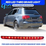 High-Level LED Brake Light 3RD Stop Light 8E9945097B for  A4  S4 05- 08 Car Accessories- Additional 