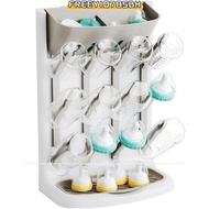 FREEYIO785BH Baby Bottle Drying Rack, Multi Tiered Vertical Drying and Draining Stand, High Quality 