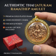 Loket Jatukam Large Style LP Luang Nui 2550-Thai Jewelry Series+Premium Gift Box