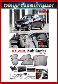 MERCEDES BENZ W212 E CLASS Magnetic Ninja Sun Shade sunshade (5PCS)