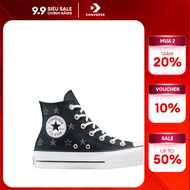 Giày Thể Thao Converse Chuck Taylor All Star Lift Womens - Black/Natural Ivory/White