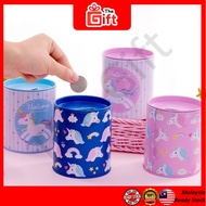 The Gift Coin bank metal piggy bank tabung duit tabung syling tabung besi pencil holder