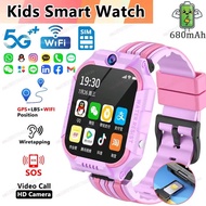 New Kids 5G Smart Watch SOS GPS+BDS/GLONASS Location Phone Call Camera Child Smartwatch 1.83 Inch WI