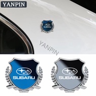 For Subaru Car Metal Decorative Sticker Car Window Side Rear Decorative Stickers Forester XV Outback