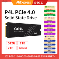 GeIL P4L Internal Solid State Drive M2 SSD 512GB 1TB 2tb 4TB M.2 NVME 1.4 PCIe 4.0 SSD Disk Gen 4X4 2280 For PS5 Desktop Laptop zlsfgh