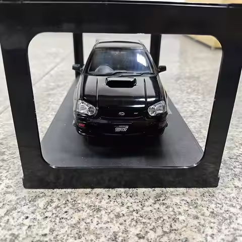Diecast 1/18 Scale 2003 eighth generation Subaru Impreza wrx sti car simulation alloy model birthday