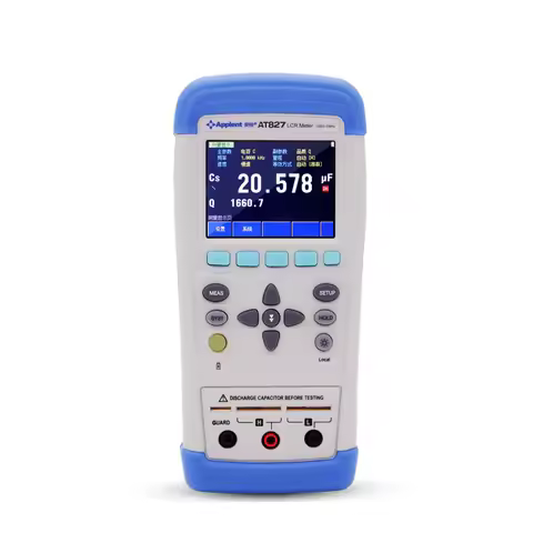 Applent AT827 Handheld LCR Digital Meter 50Hz 100Hz 120Hz 1kHz 2kHz 10kHz Accuracy 0.2%