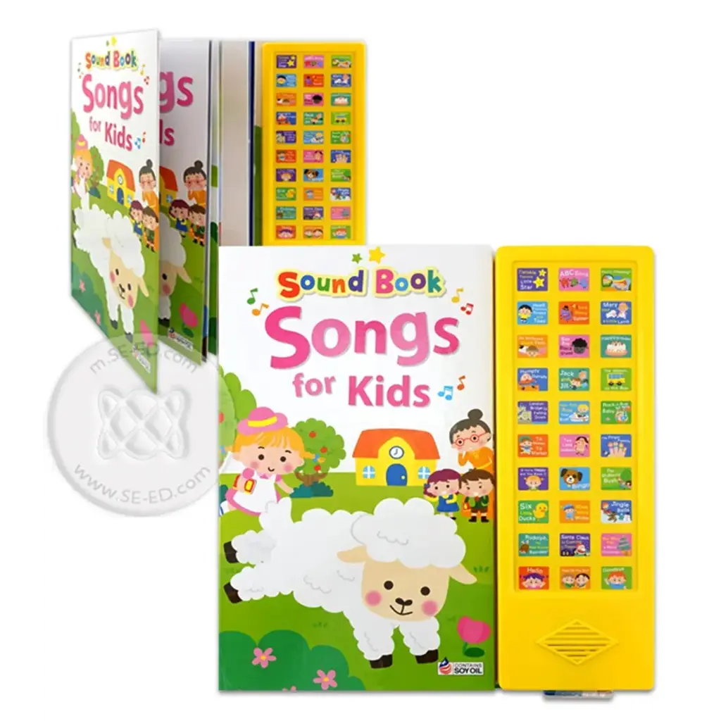 Sound Book Songs for Kids +Sound Pad (ปกแข็ง)