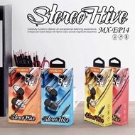 MOXOM MX-EP14 STEREO HIVE EARPHONE 1.2M