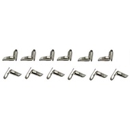 Speedway Motors Car Door Panel Installation Clips - 12 Piece Kit - Steel - For 1967-74 Camaro, 62-79