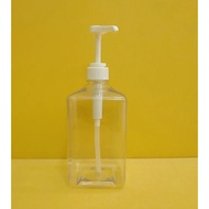 1600ML plastic sugar and sirup pump bottle with 10CC pump nozzle