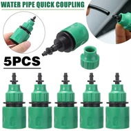 5Pcs 4/7 8/11mm Plastic Garden Water Hose Quick Connector Micro Irrigation Adapter Connector Drip Ir