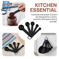 [BGOX] Stainless Steel 10pcs Measuring Spoons Kitchen Set for Baking Cooking Teaspoon Sugar Scoop Mu