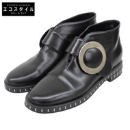 Giorgio Armani 女士黑色 Chukka 靴，35 碼，成色極佳，X1M269